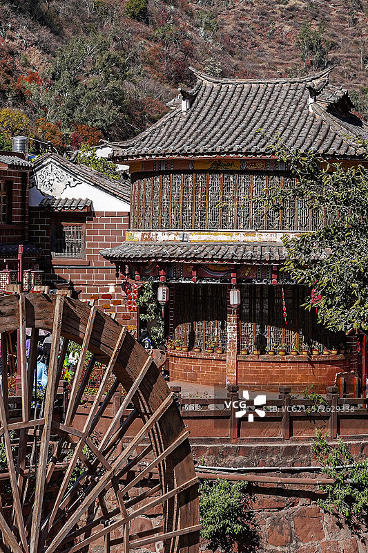 云南楚雄禄丰-黑井古镇图片素材