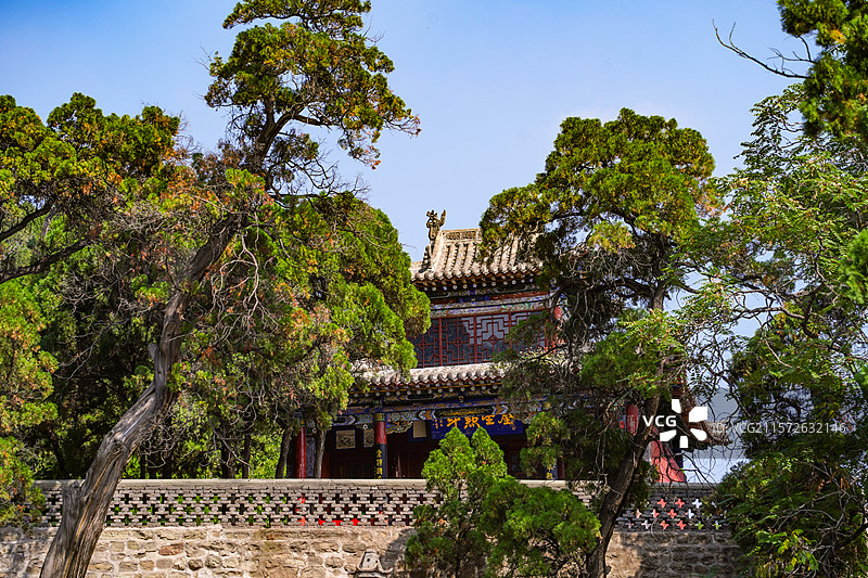 山西交城卦山天宁寺图片素材