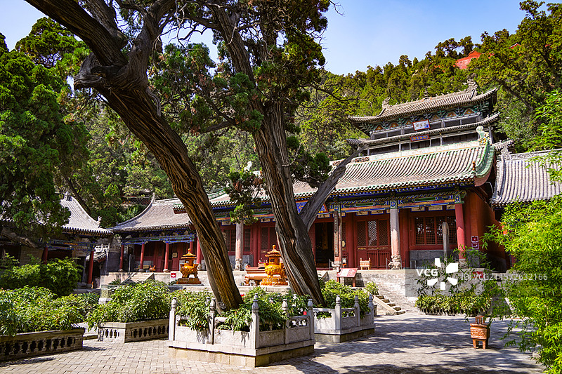 山西交城卦山天宁寺图片素材