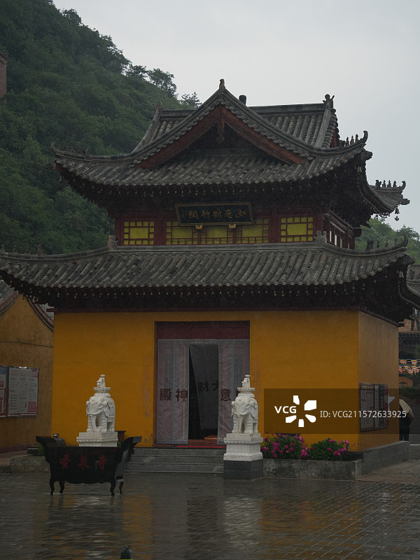 山西大同广灵圣泉寺图片素材