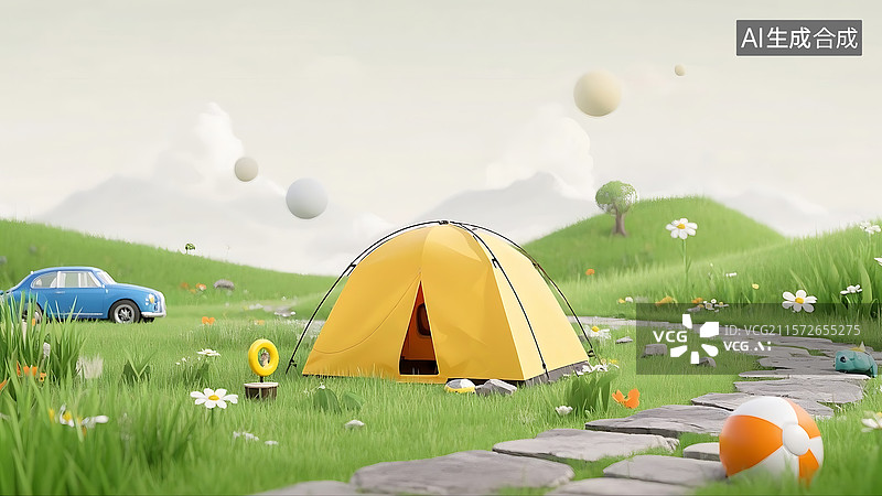 【AI数字艺术】3D以下是各图的标题和关键词，围绕画面核心元素，用简洁、常用词汇精准提炼，满足数量及通顺要求： 场景图片素材