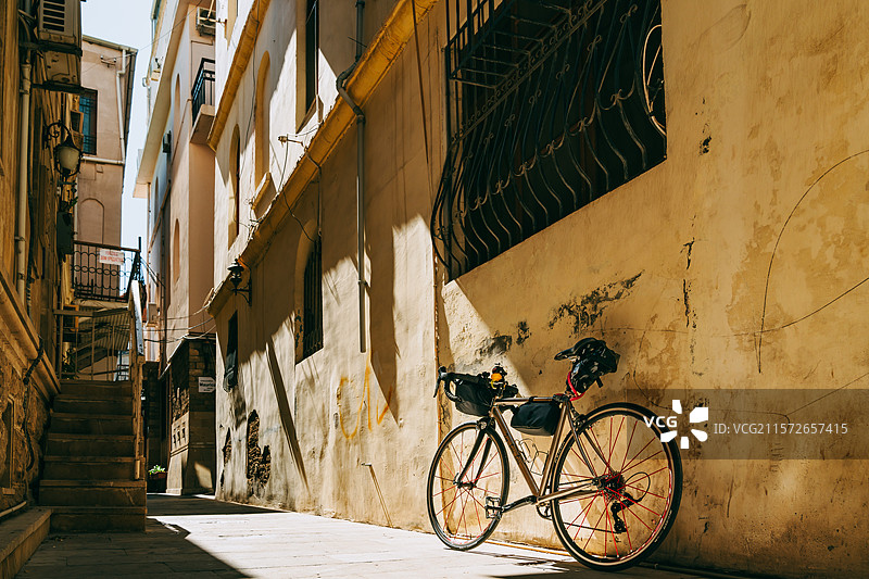 高加索阿塞拜疆巴库城市风光图片素材