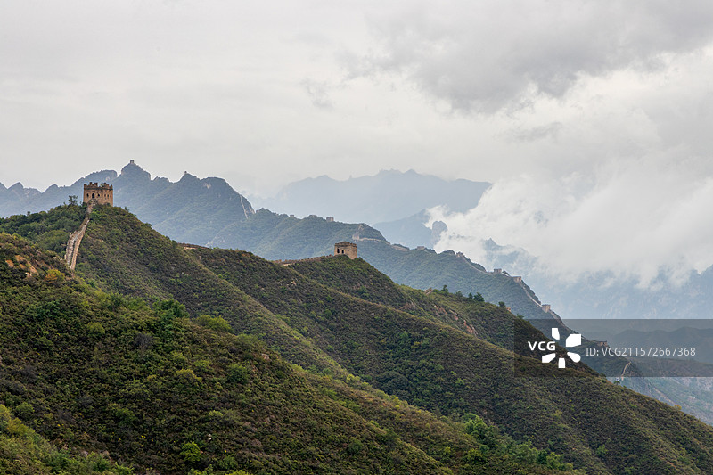 金山岭长城图片素材