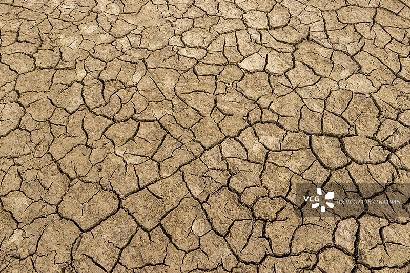 干涸开裂的土地图片素材