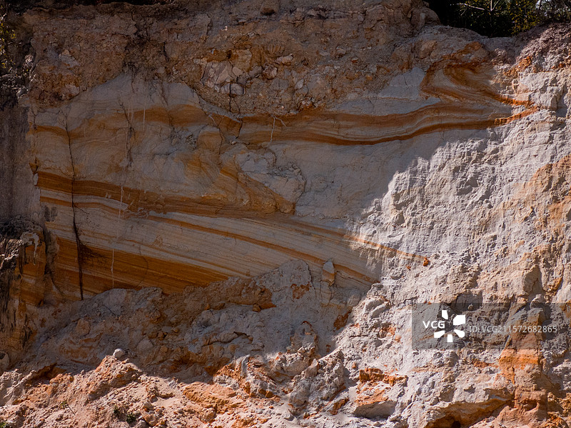 云南省曲靖市陆良县彩色沙林图片素材