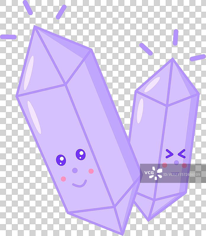 可爱的魔法水晶，儿童魔法元素图片素材