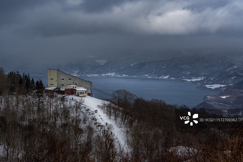 北海道有珠山图片素材