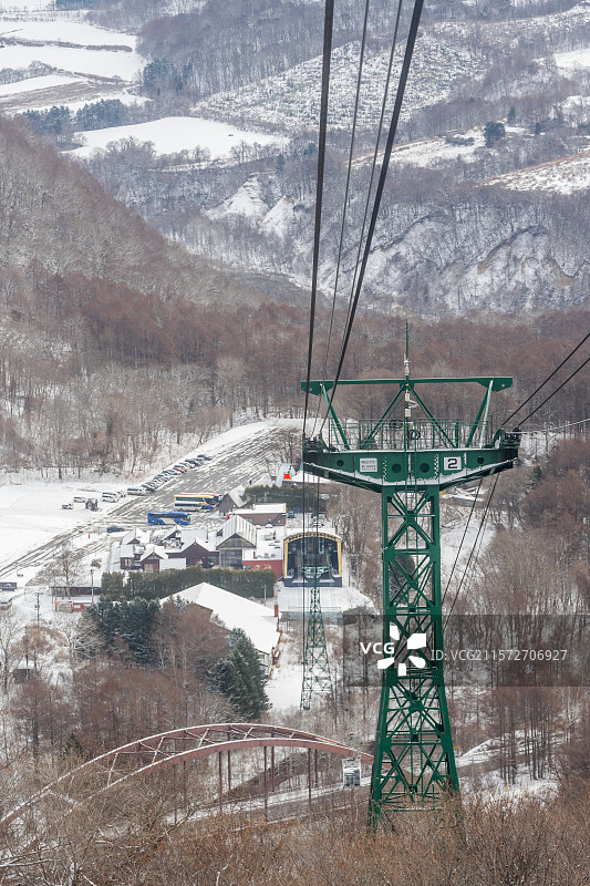 北海道洞爷湖有珠山图片素材