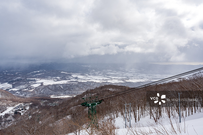 北海道洞爷湖有珠山图片素材