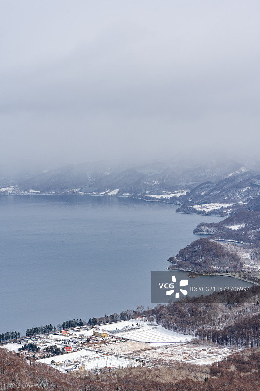 北海道洞爷湖有珠山图片素材