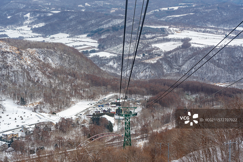 北海道洞爷湖有珠山图片素材
