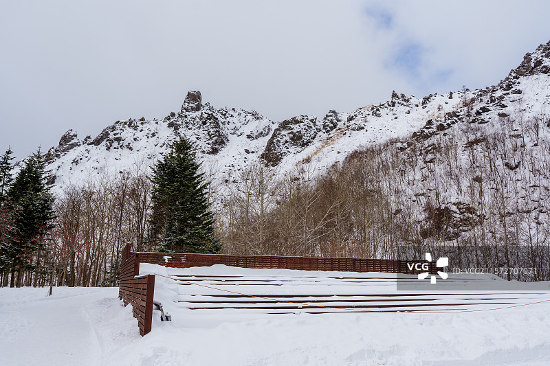 北海道洞爷湖有珠山图片素材