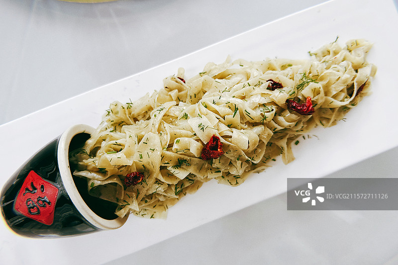 茴香煎饼（陕菜）图片素材