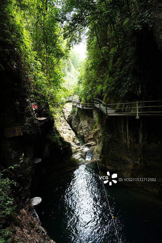 重庆北碚金刀峡风光图片素材