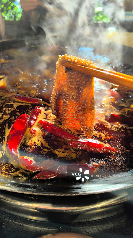 重庆餐饮麻辣红汤火锅图片素材