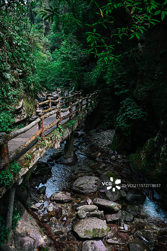 铜仁市江口亚木沟生态旅游区图片素材