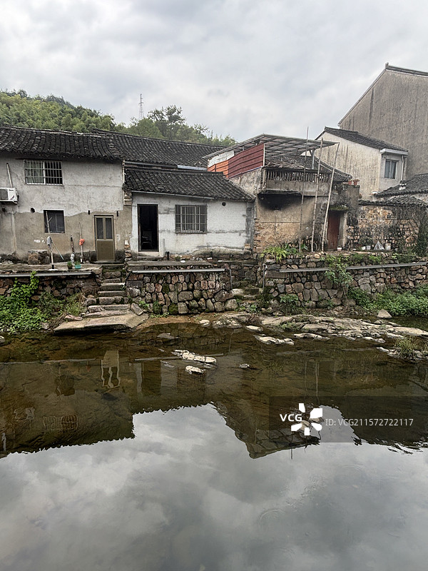 奉化 溪口镇 风景 旅游 乡村 历史图片素材