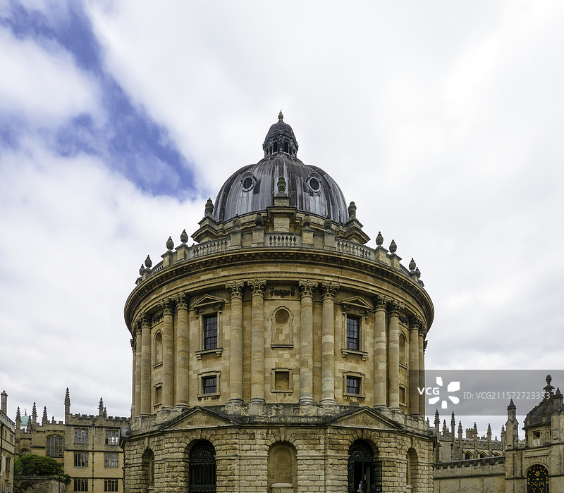 英国牛津大学博德利图书馆建筑图片素材