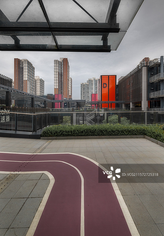 广东深圳市前海深港青年梦工厂景色图片素材