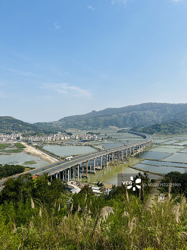 福州罗源湾特大桥图片素材