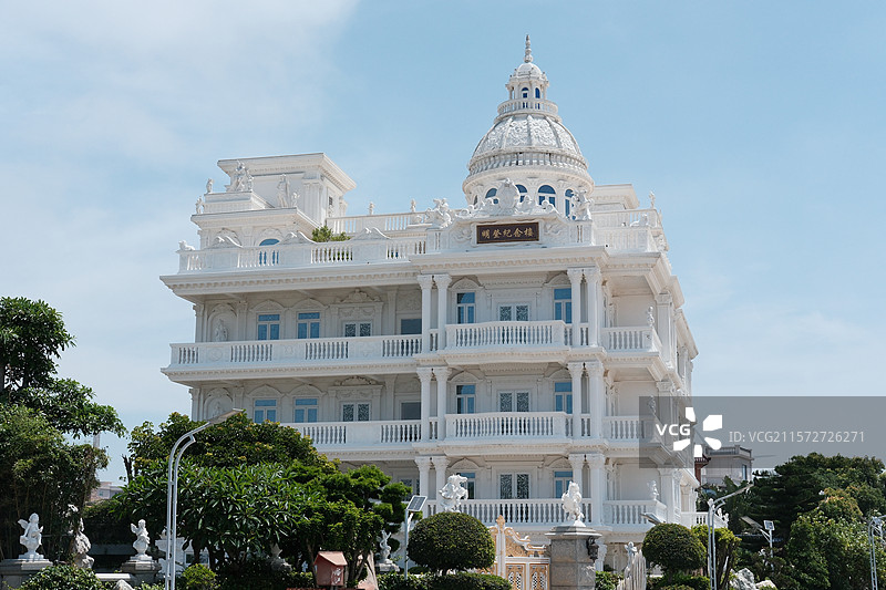 明登纪念楼图片素材