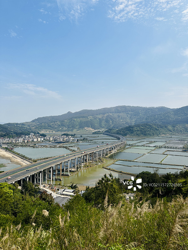 福州罗源湾特大桥图片素材