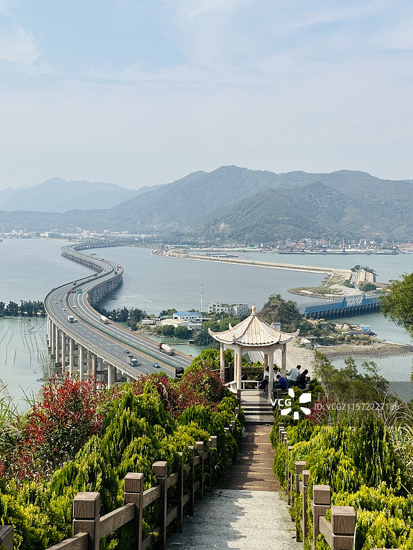 福州罗源湾特大桥图片素材