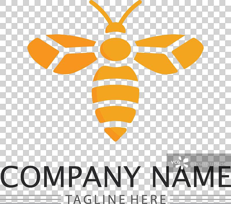 蜂蜜和蜜蜂图标标志动物设计图片素材