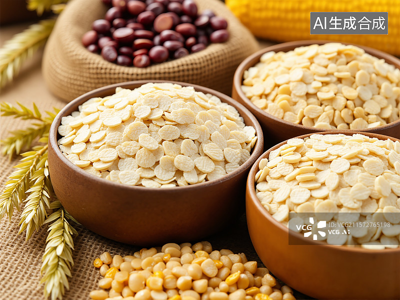 【AI数字艺术】五谷丰登图片素材