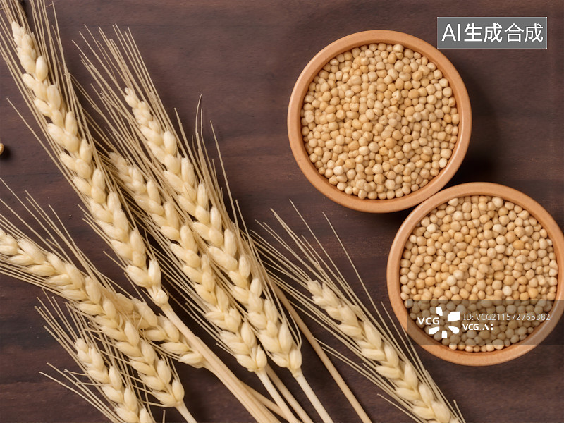 【AI数字艺术】五谷丰登图片素材