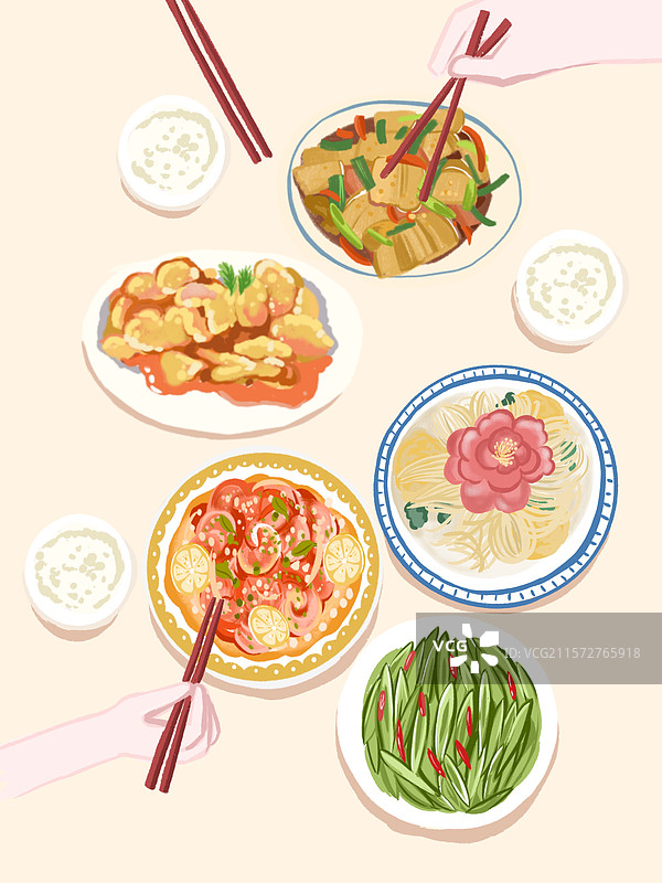 一起吃饭吧图片素材