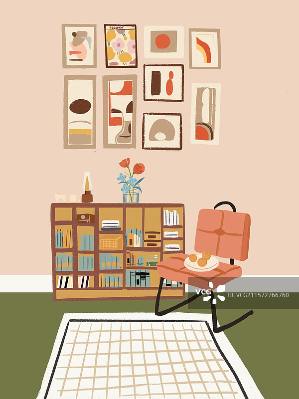 室内一角图片素材