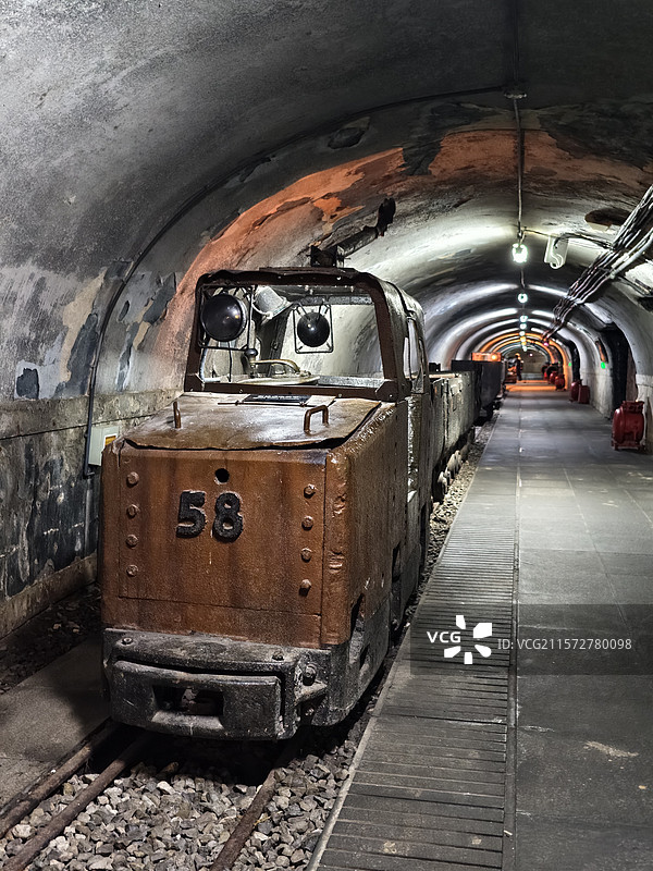 唐山开滦国家矿山公园-井下探秘游图片素材