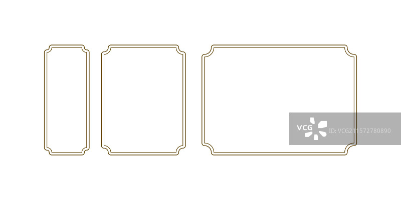 中国风极简装饰边框图片素材