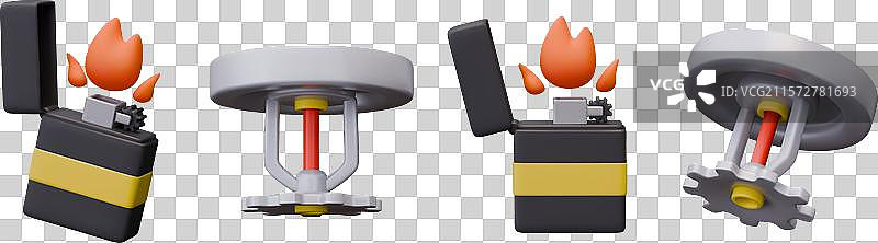 口袋打火机与火焰喷洒器的原因图片素材