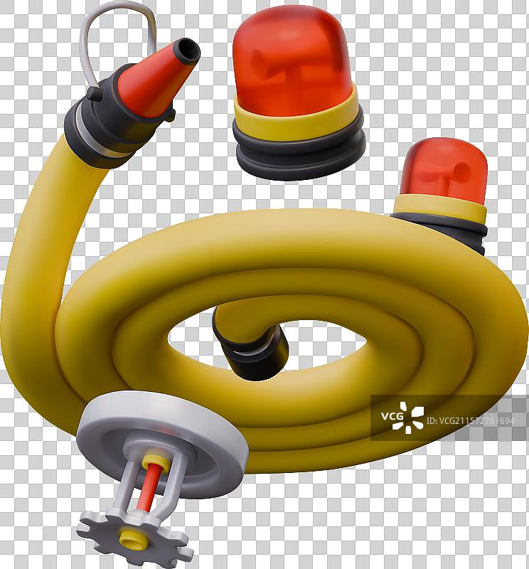 专业警告设备的概念图片素材