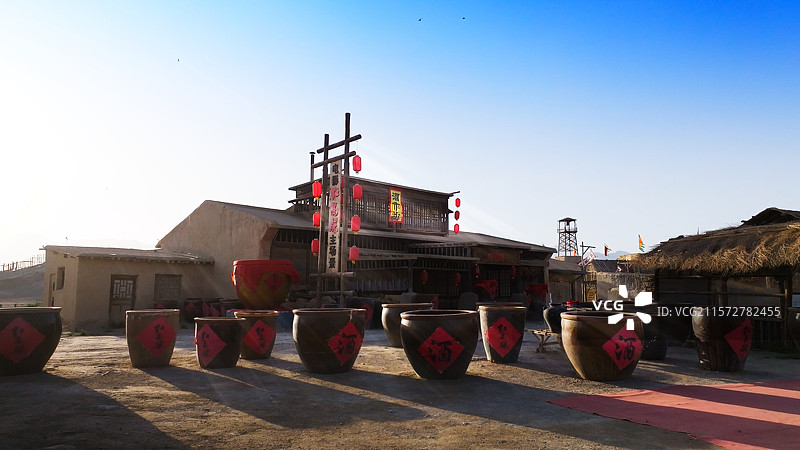 镇北堡西部影城图片素材