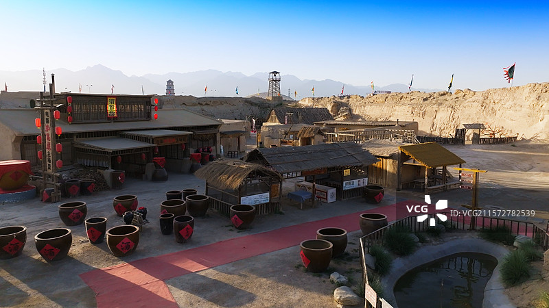 镇北堡西部影城图片素材