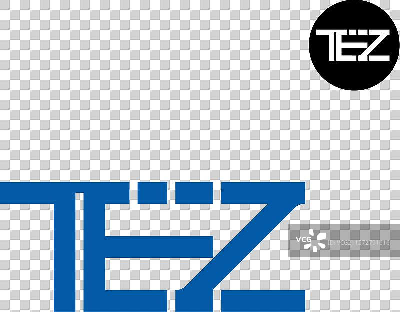tez字母标志单字母设计图片素材