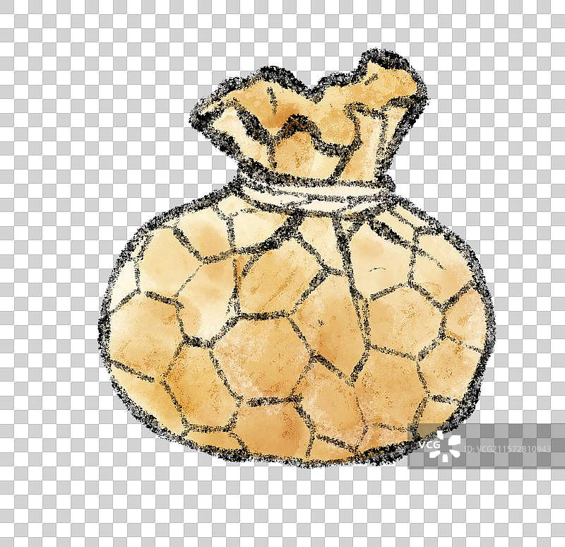 内蒙古美食国风插画-肚包肉图片素材