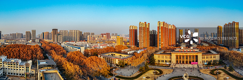 邯郸 丛台区 中华北大街 丛台公园 城市图片素材