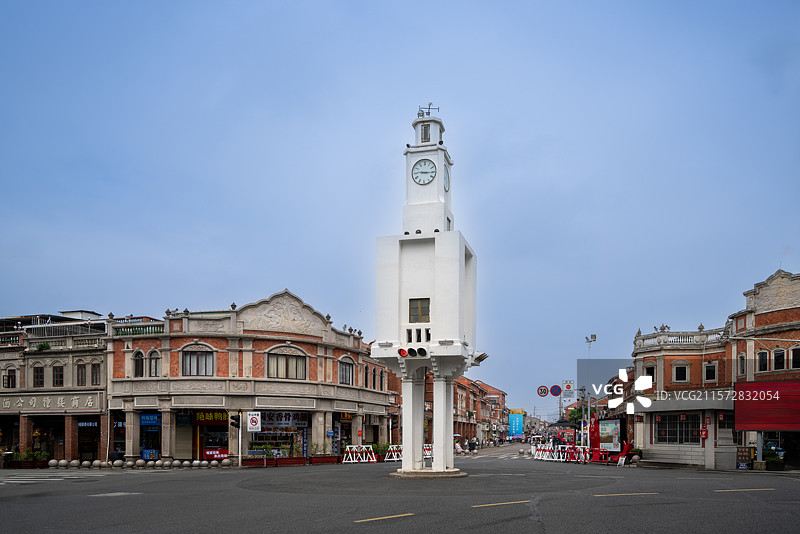 泉州钟楼，东亚文化之都泉州的中心地标图片素材