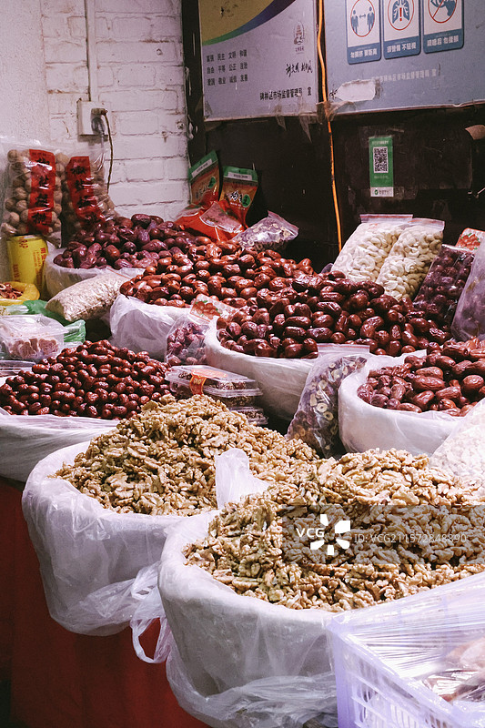 年货摊子图片素材
