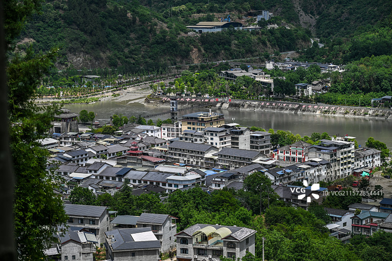 中国四川省绵阳市平武县蜀汉江油关景区各种图片图片素材