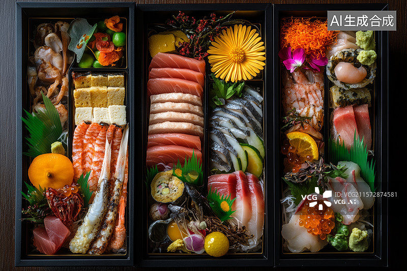 【AI数字艺术】章鱼烧配芥末酱图片素材