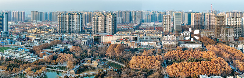 邯郸 丛台区 中华北大街 丛台公园 城市图片素材