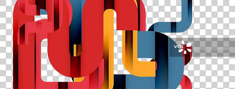 动态波浪流动线条条纹图片素材