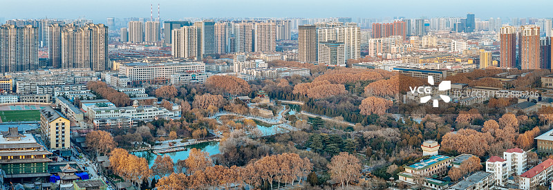 邯郸 丛台区 中华北大街 丛台公园 城市图片素材