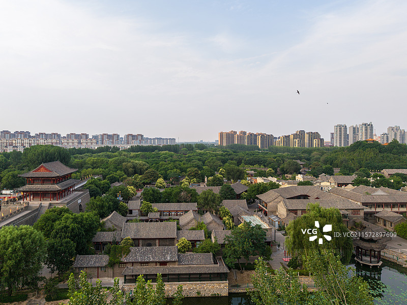 东阿阿胶城风光图片素材