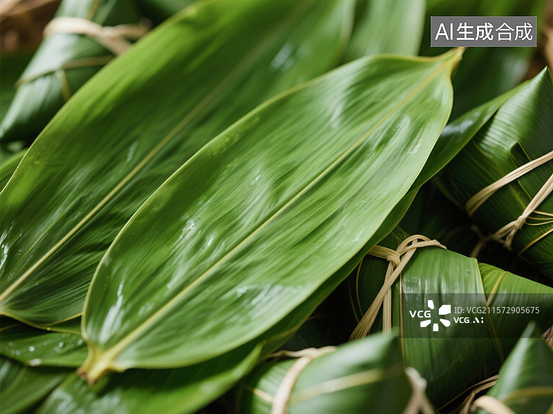 【AI数字艺术】粽叶之韵图片素材